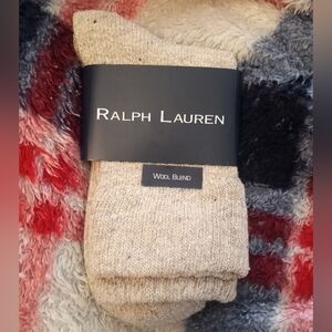 NWT RARE Ralph Lauren Wool Blend Socks